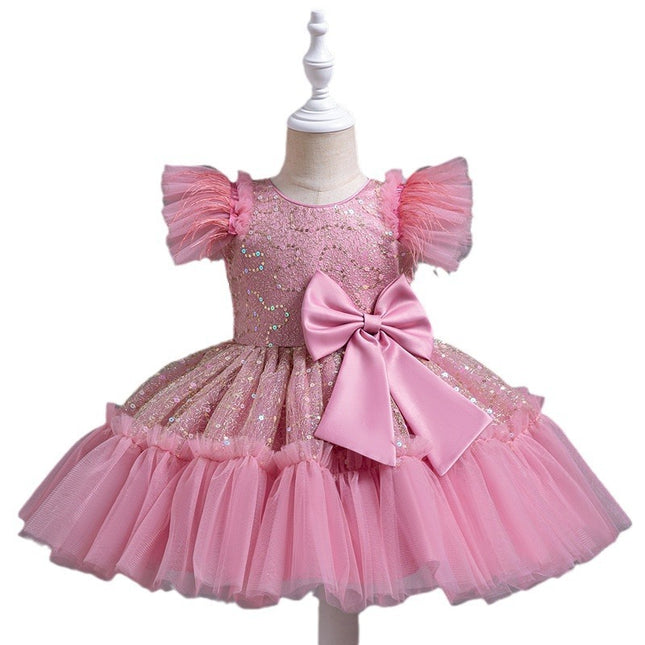 Children's Wedding Dress Tulle Skirt Summer