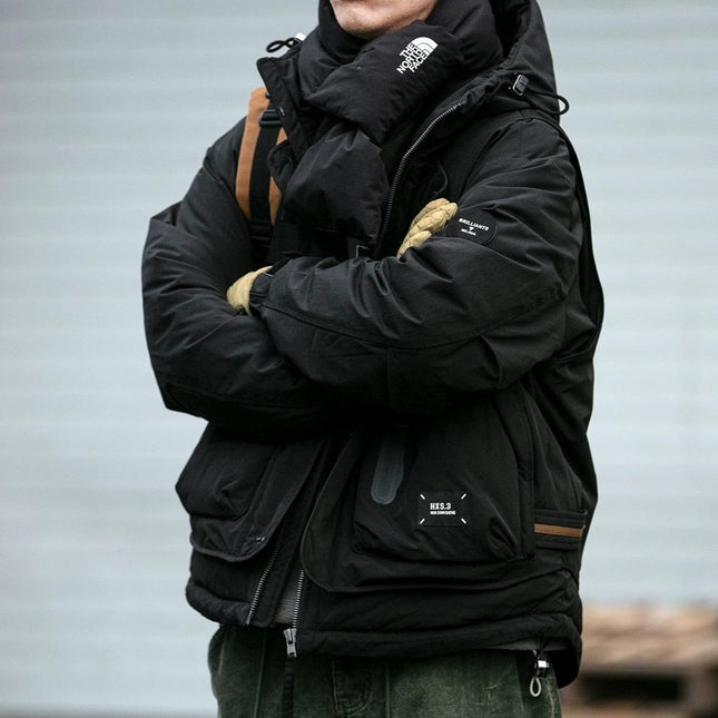 Men's Hooded Down Work Jacket