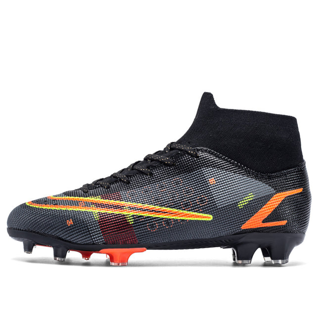 Football Boots Men’s High Top AG Spike Artificial Turf