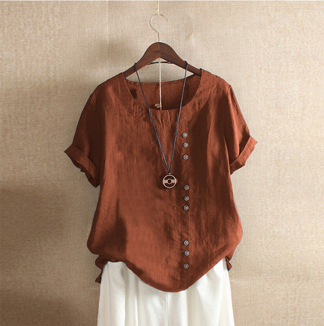 Short-sleeved Pullover T-shirt