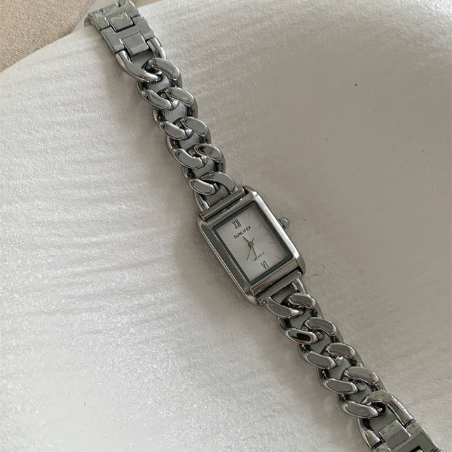 Female Simple Design Chain Watch