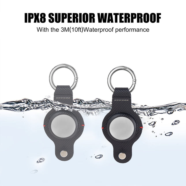 PU Leather Keychain Holder for Apple AirTag