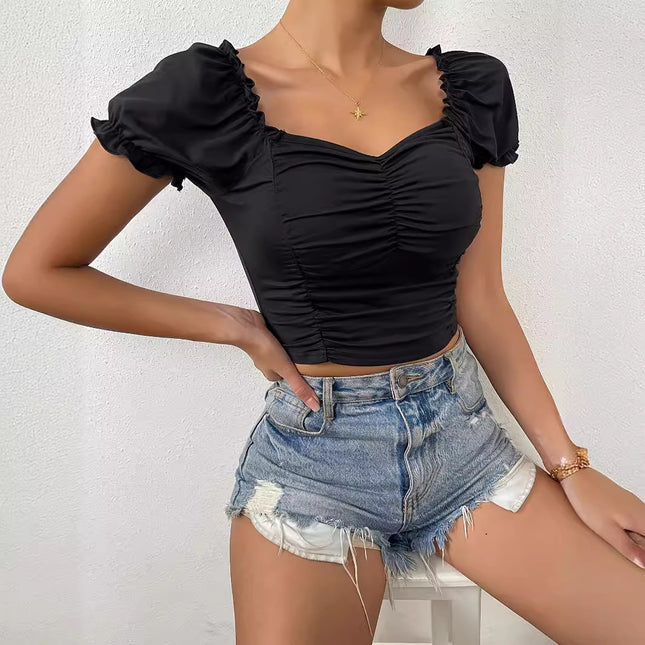 Women's V-neck Spring Summer Top