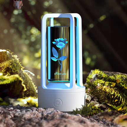 2-in-1 Acrylic Crystal Lamp &amp; Bluetooth Speaker