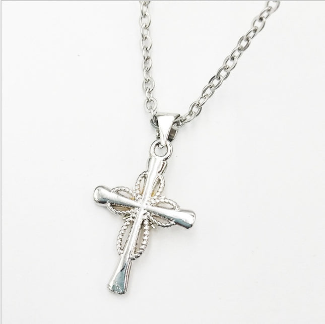 Pendentif en alliage en forme d'étoile octogonale