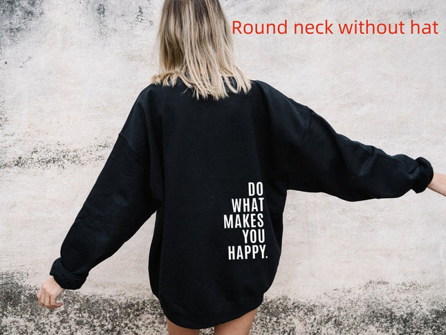 Happy Sweatshirt Large Sweater