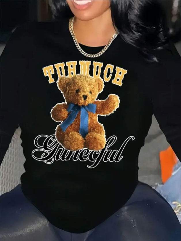 Long Sleeve Hoodless Sweatshirt