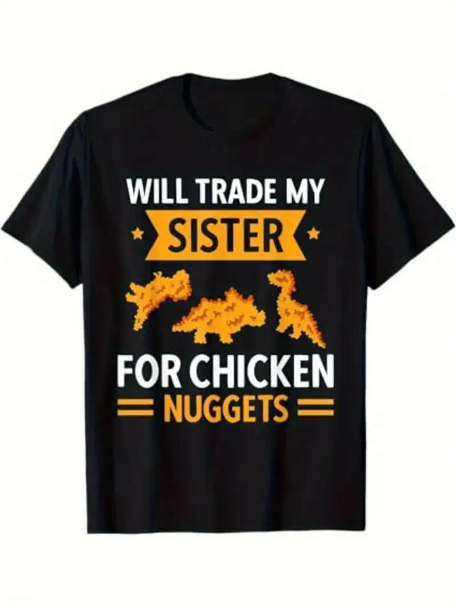 Men's Printed Short-sleeved T-shirt