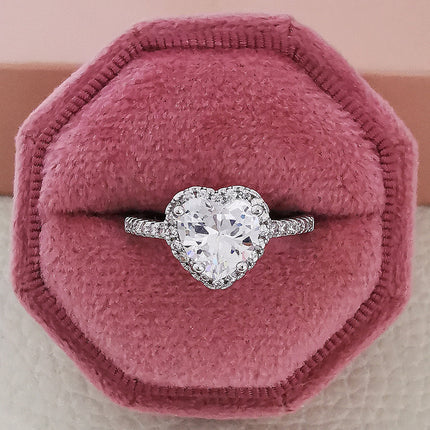 Luxury Multicolor Charm Cubic Zirconia Wedding Rings