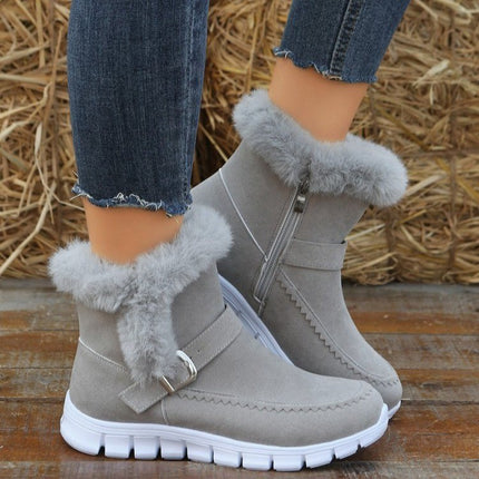 Women's Plush Snow Boots