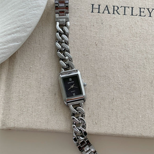 Female Simple Design Chain Watch
