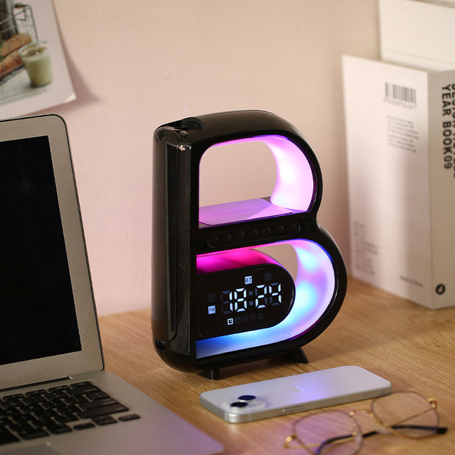 B-Shaped Bluetooth Speaker & Charger