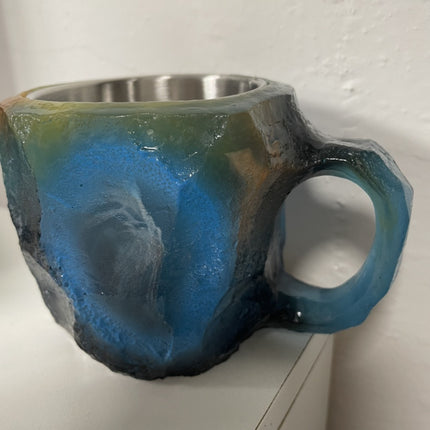 400ml Resin Mineral Crystal Coffee Mugs